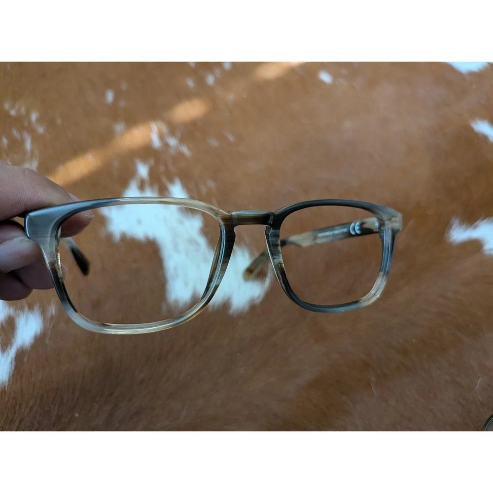 Maui Jim Japan MJ753-01B PACIFIC 50-19-145 Brown Horn Sunglasses Frame
